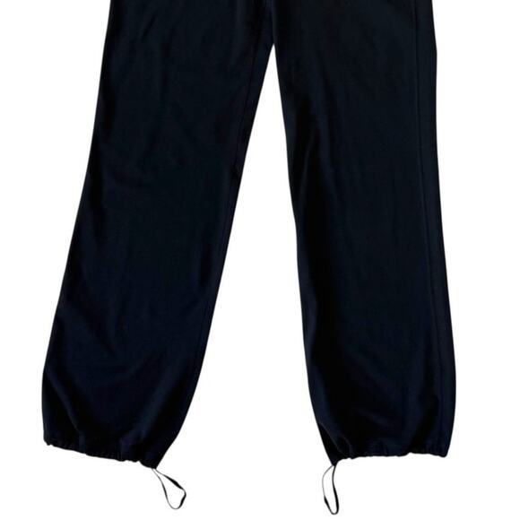 Lululemon Stretch Pants with Drawstring Hem Joggers Women's Size 10 Black - Picture 5 of 12
